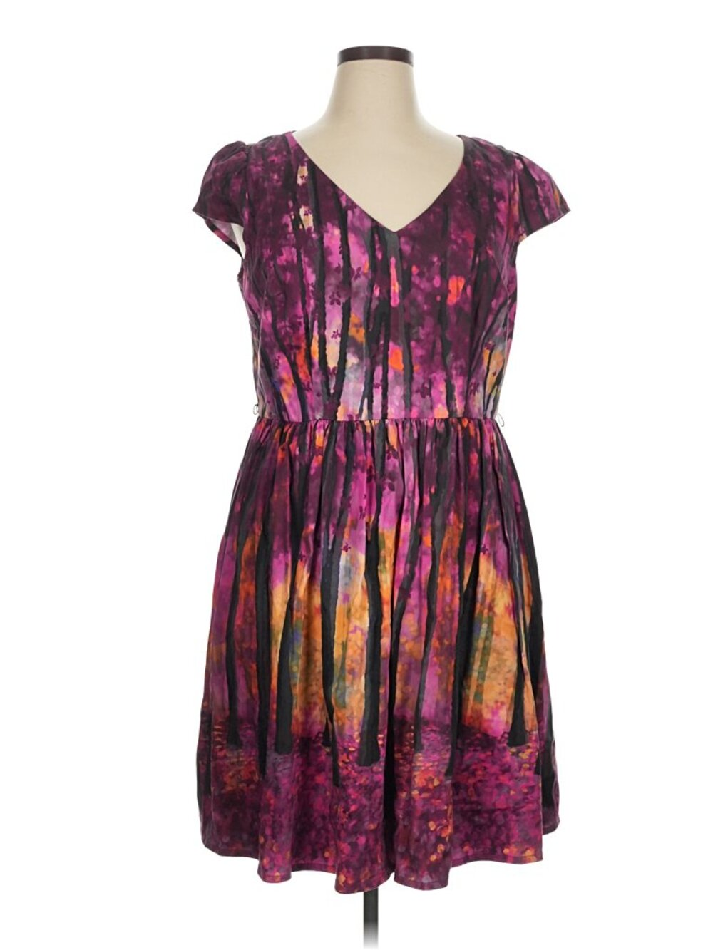 ModCloth "Thicket Frondescent" NWOT A-Line Dress - Picture 9 of 11